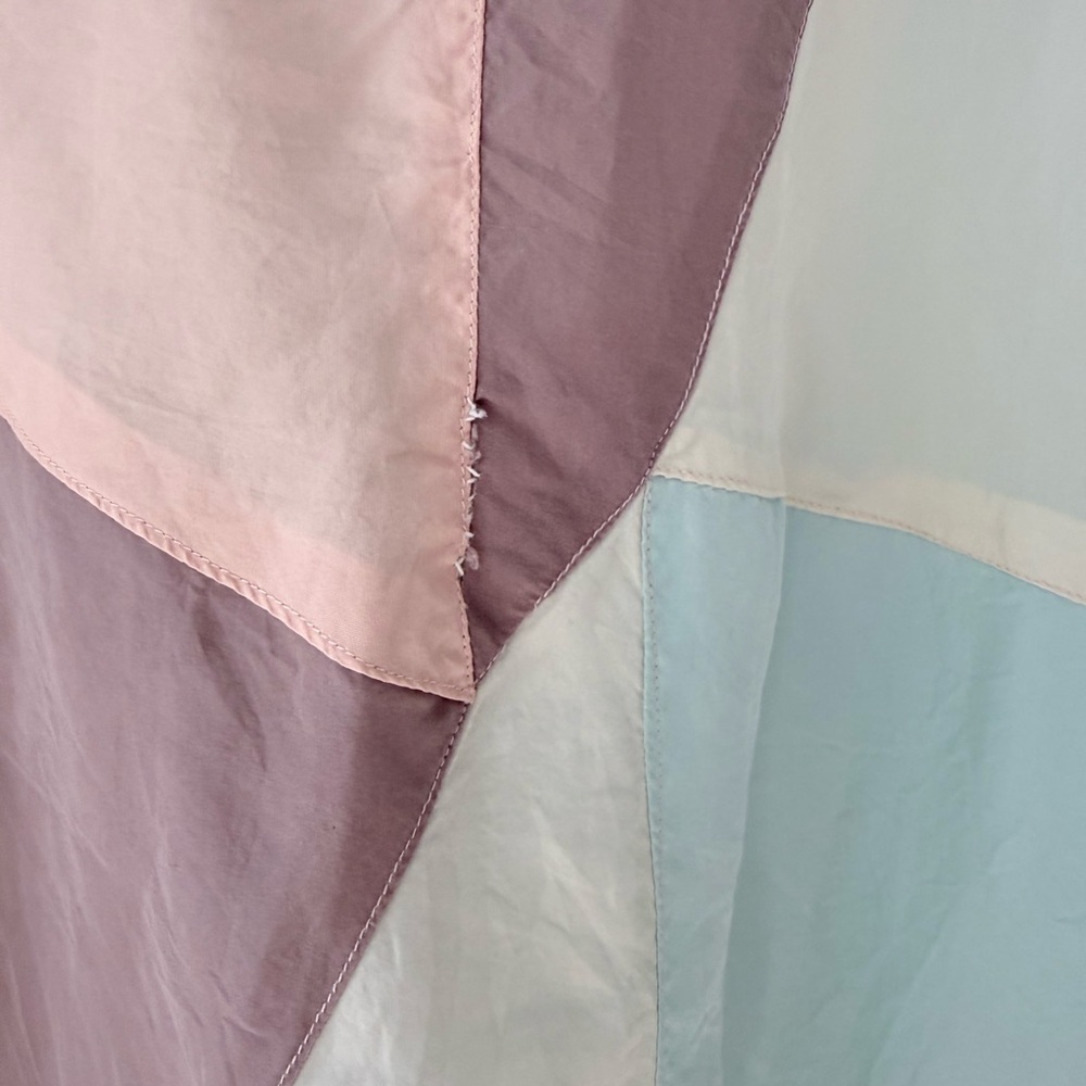 Blair Vintage Silk Pastel Bomber Jacket - Picture 7 of 8